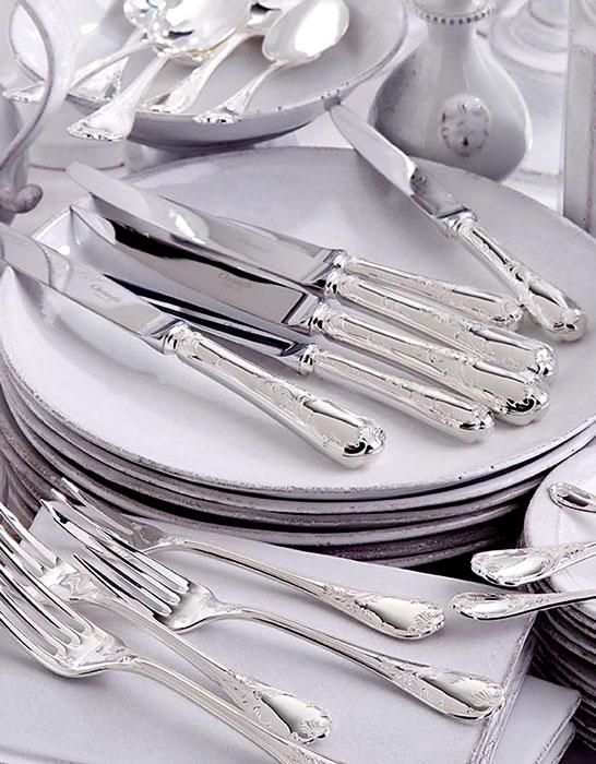 Set dodici forchette dolce in acciaio Christofle Sigma – Bottega d
