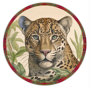 Sottopiatto Felini giungla leopardo cm 34