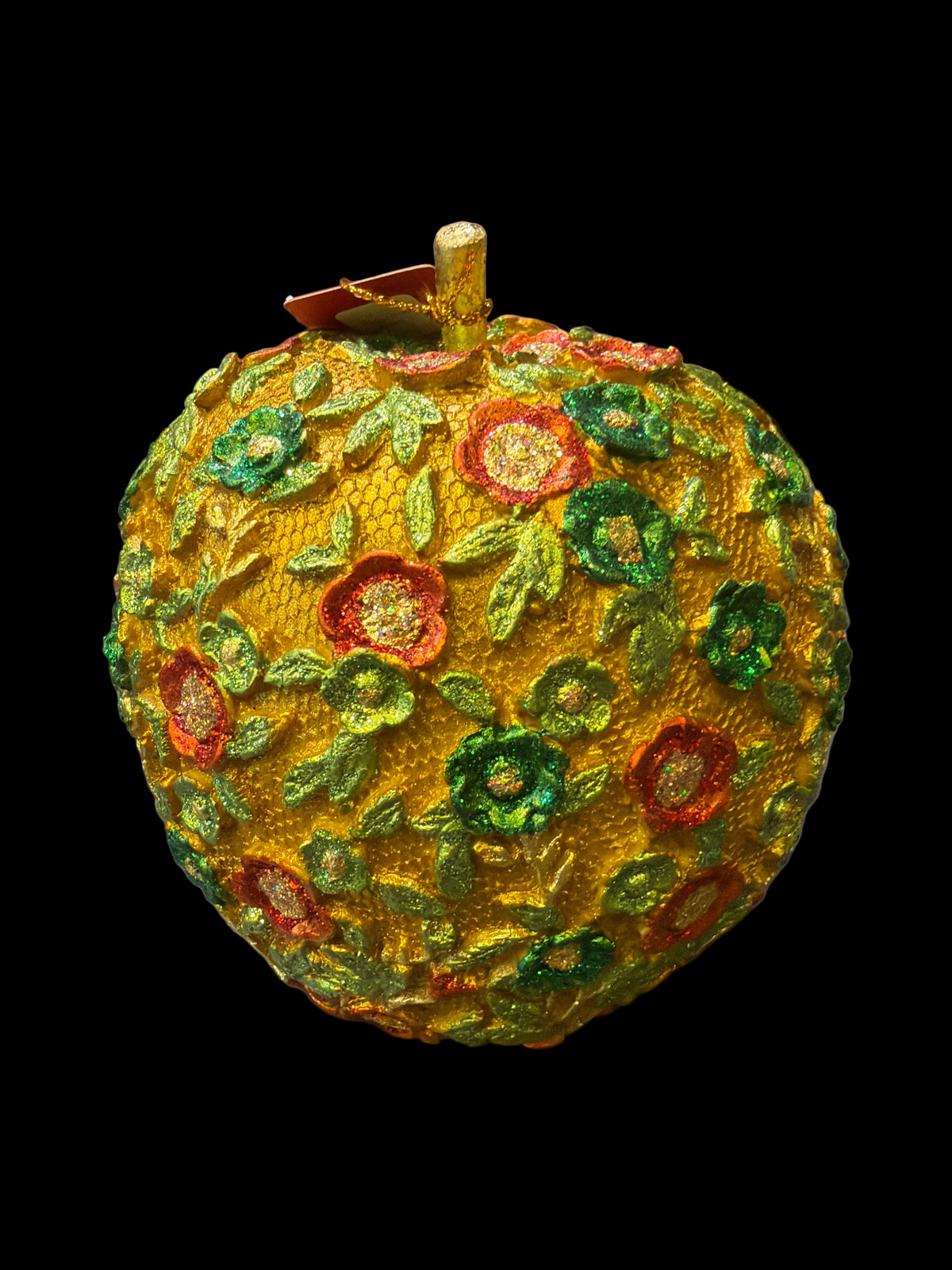 Decorazione albero di Natale oro grande