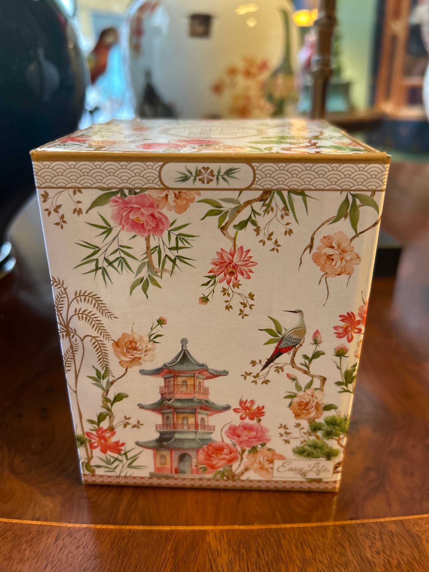 Tisaniera jado con confezione regalo