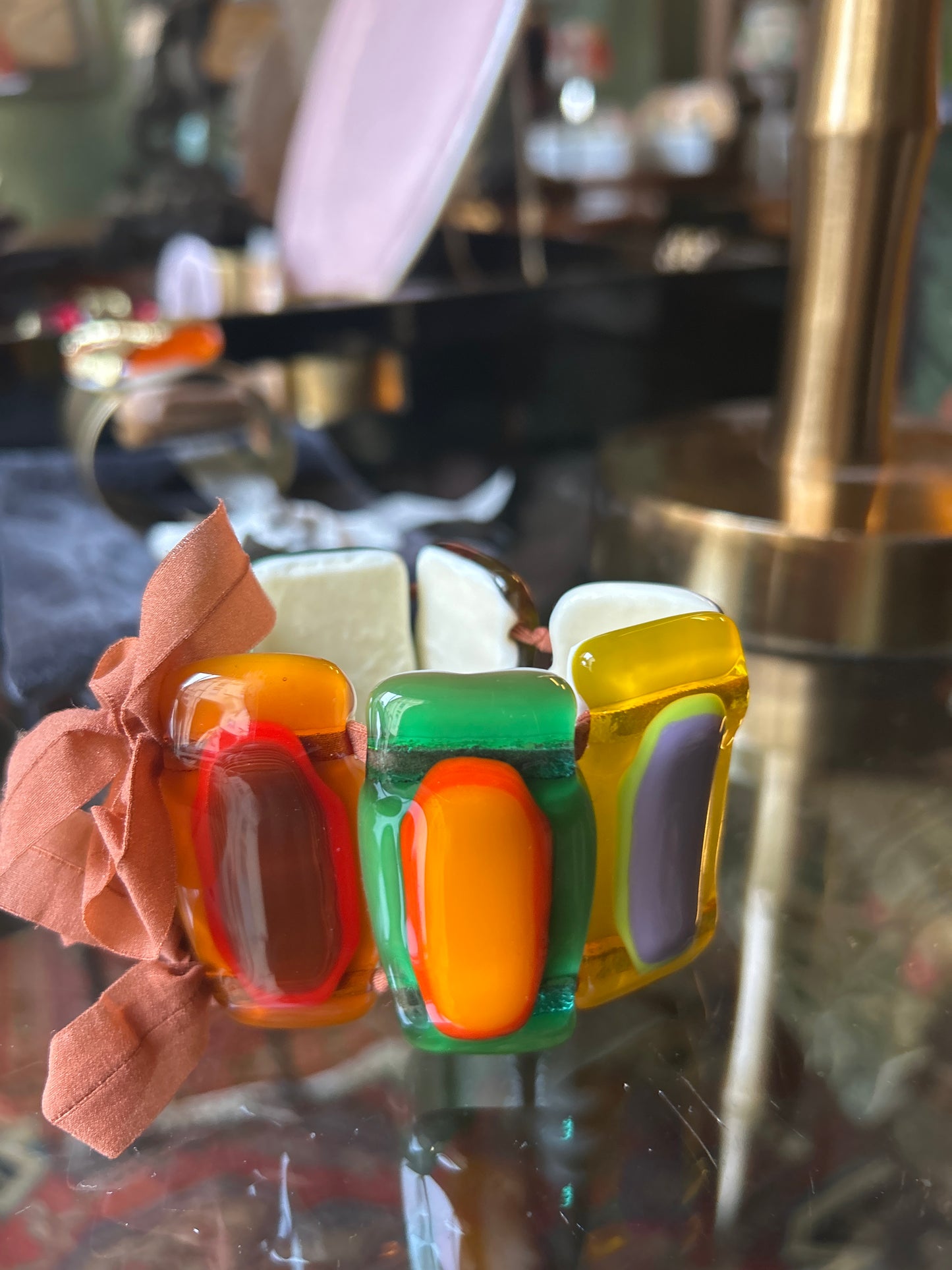 Bracciale Vetrofuso Daniela Poletti multicolor