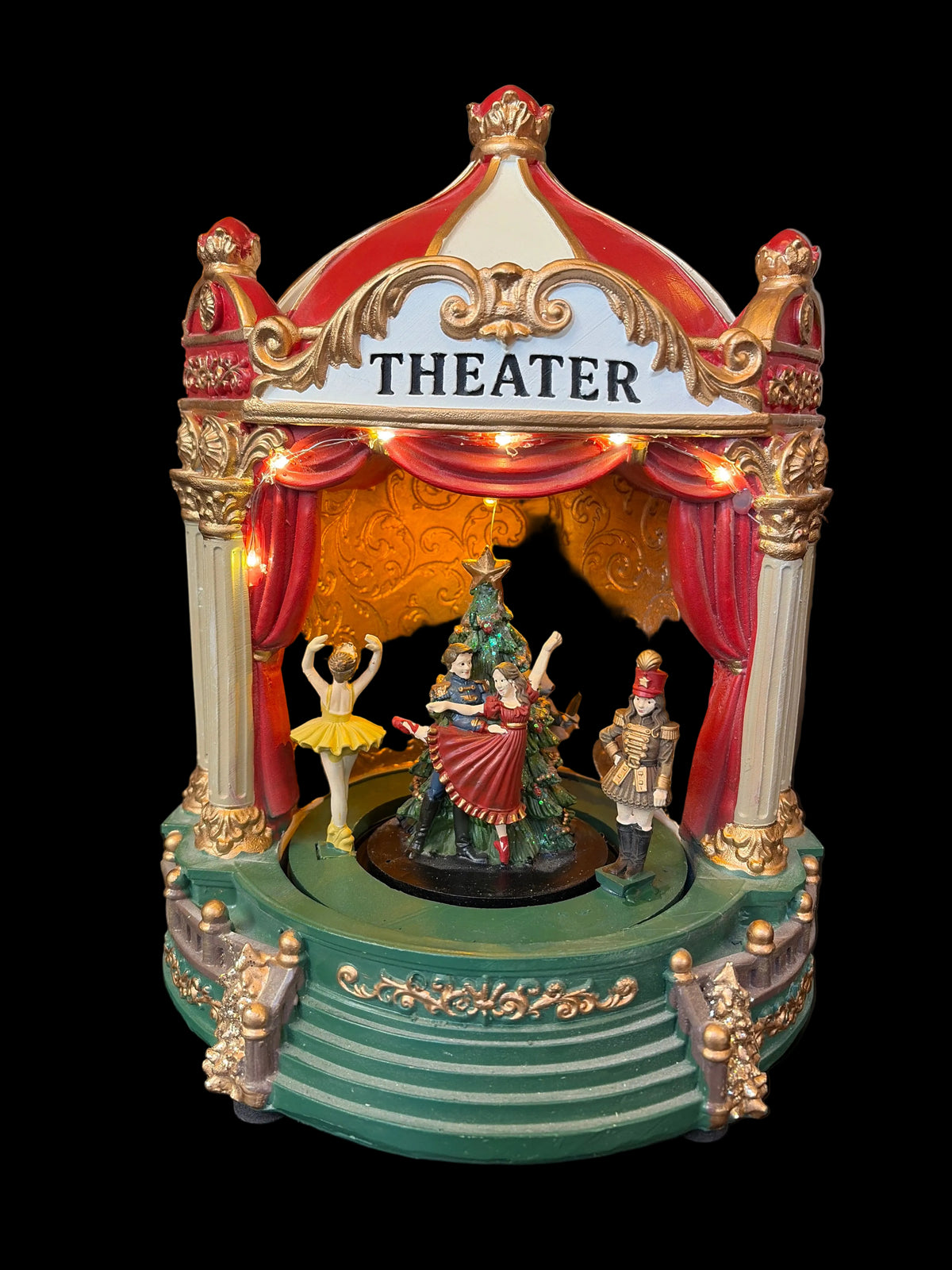 Carillon con teatro con luci e musica