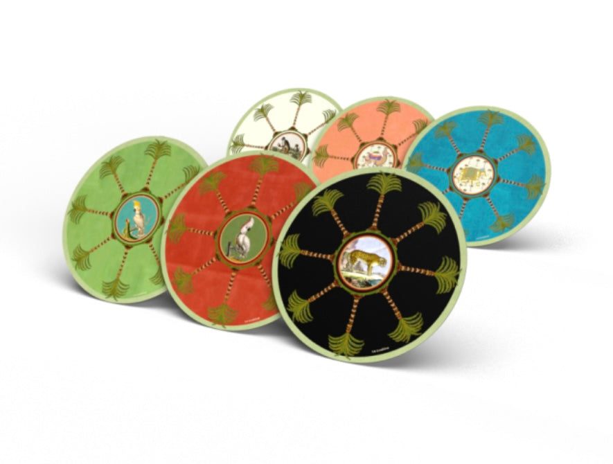 Collezione di 6 Sottopiatti Zanzibar cm 34