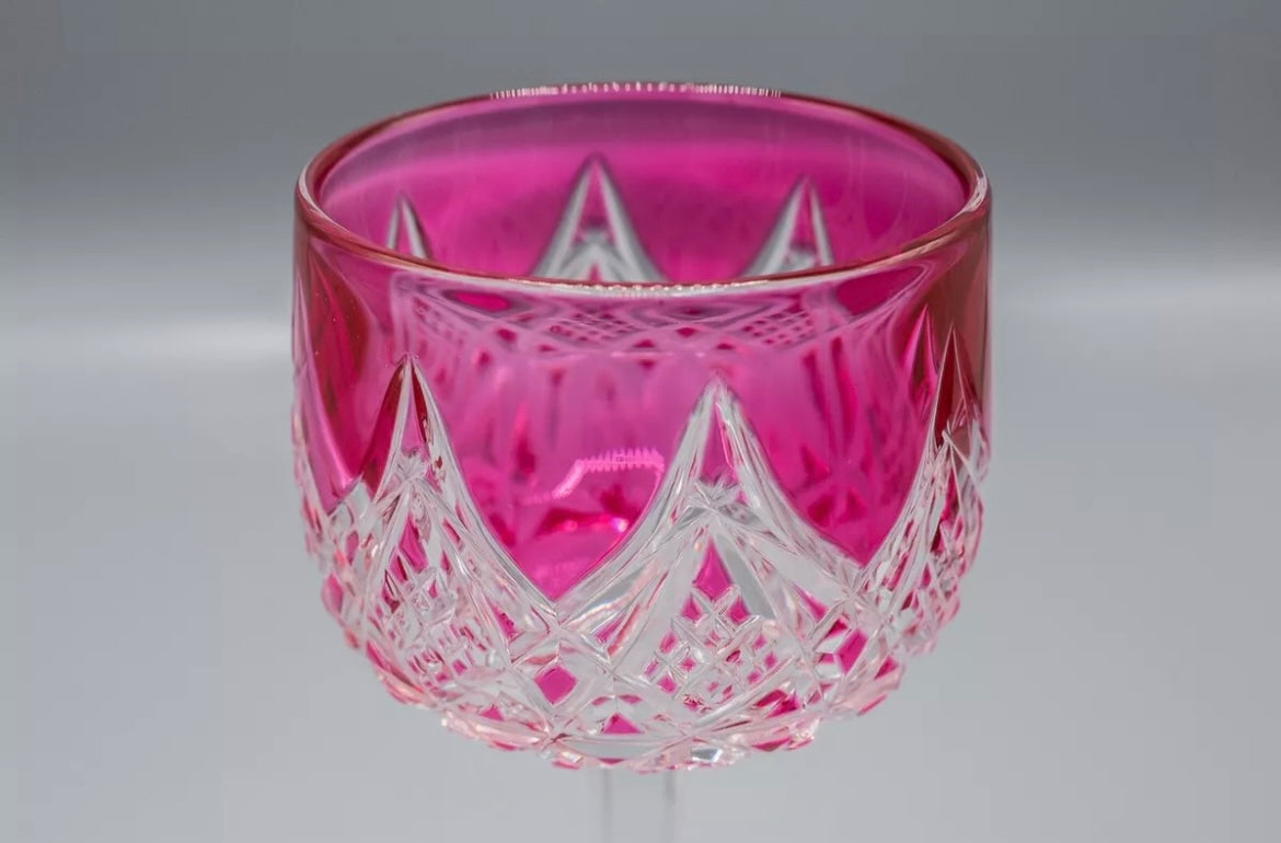 Bicchiere vino fine rosso Colbert Baccarat