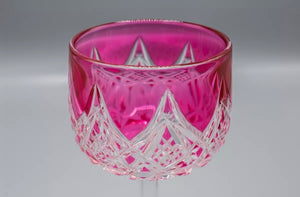 Bicchiere vino fine rosso Colbert Baccarat