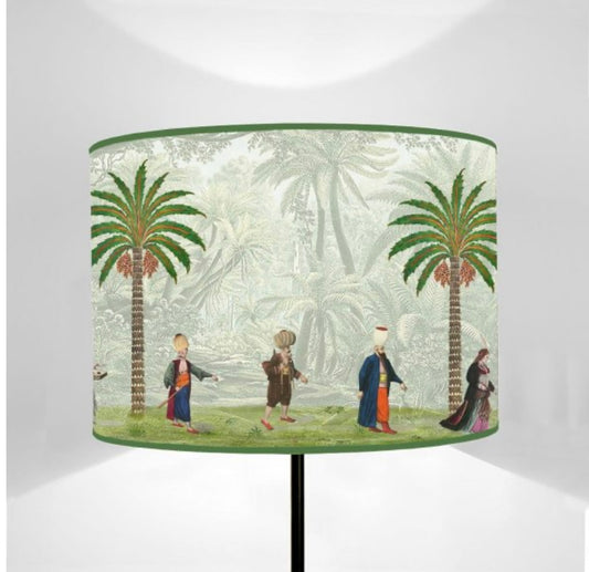 Paralume cilindrico Dardanelli Jungle cm 40