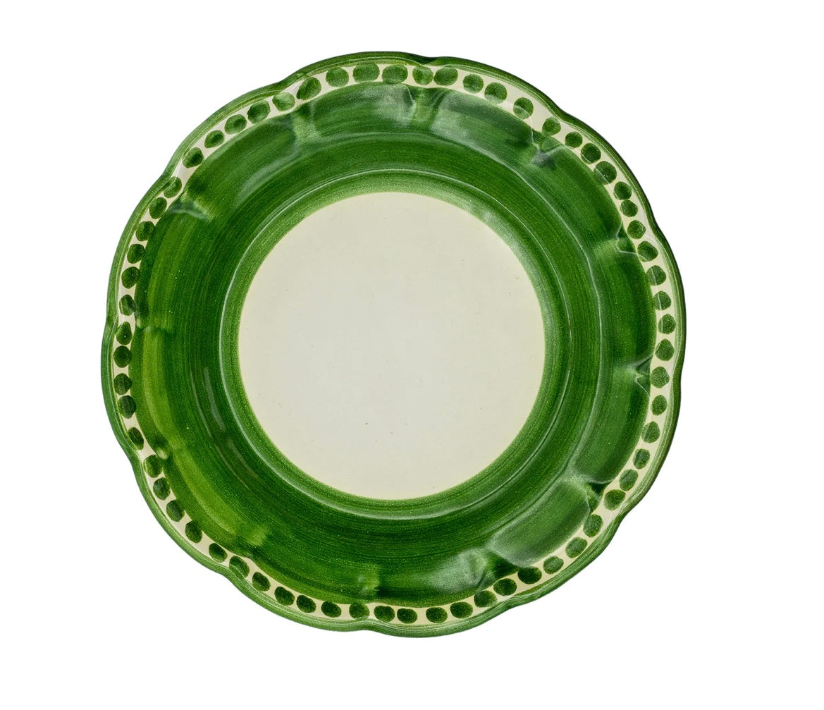 Piatto fondo I Colorati verde Wftb