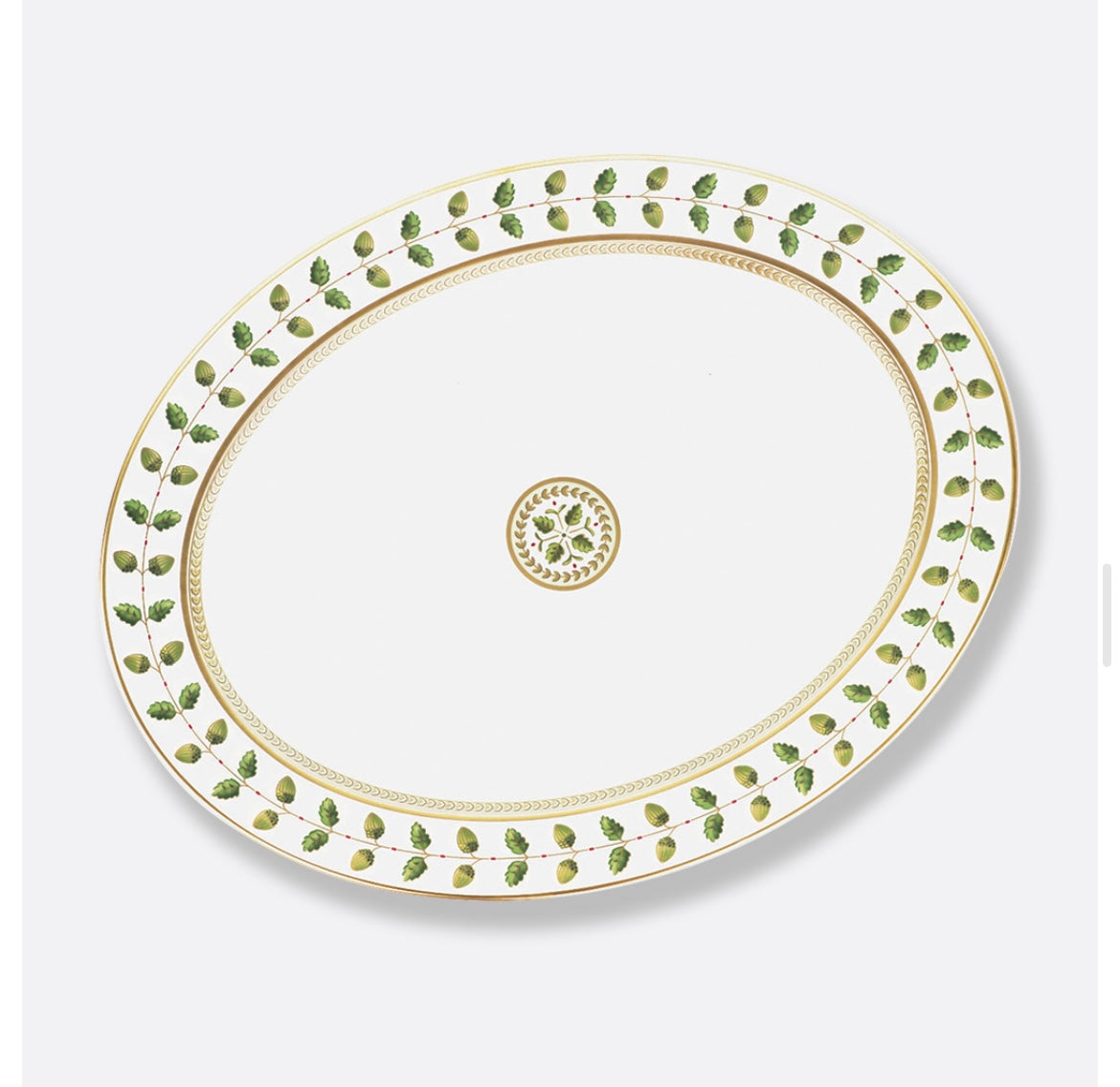 Piatto ovale cm 33 Bernardaud Costance