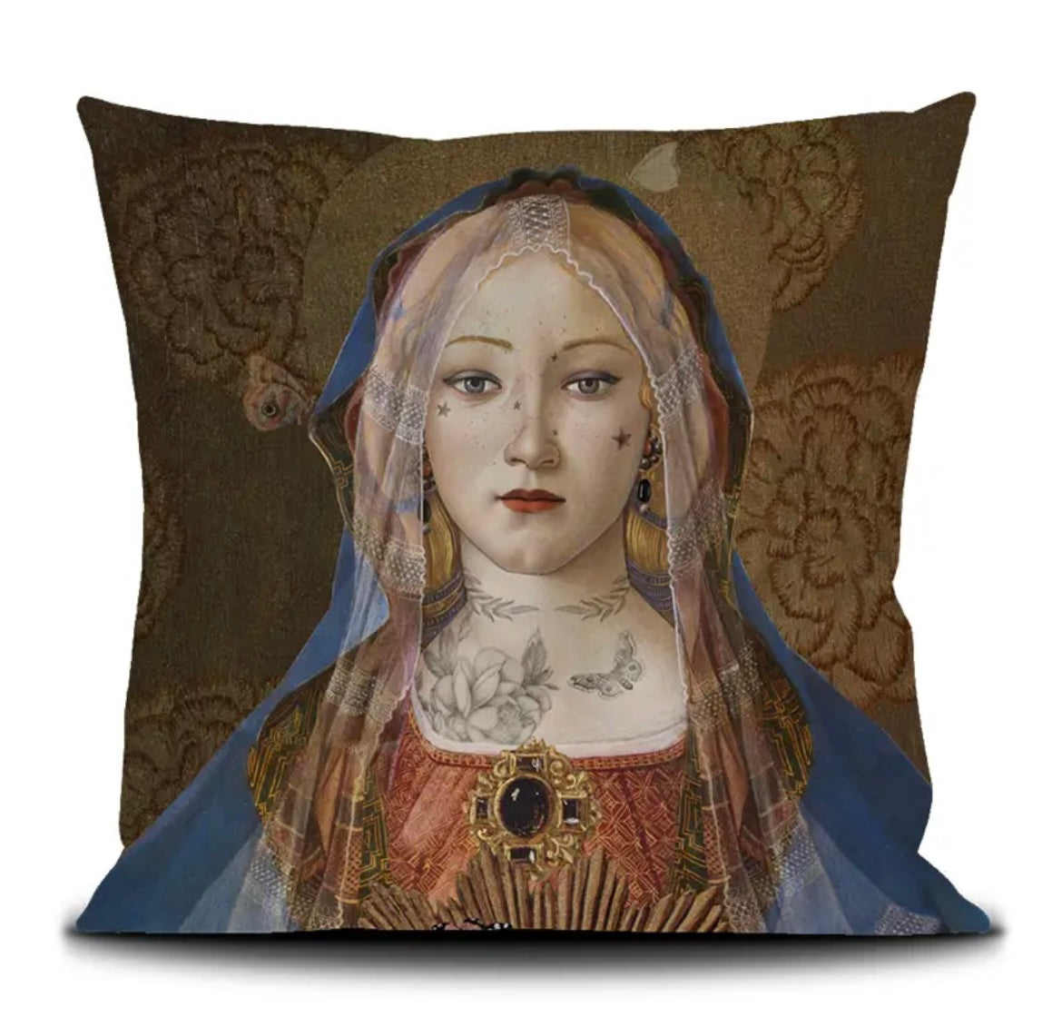 Cuscino quadrato Madonna suprema Vogliobene art