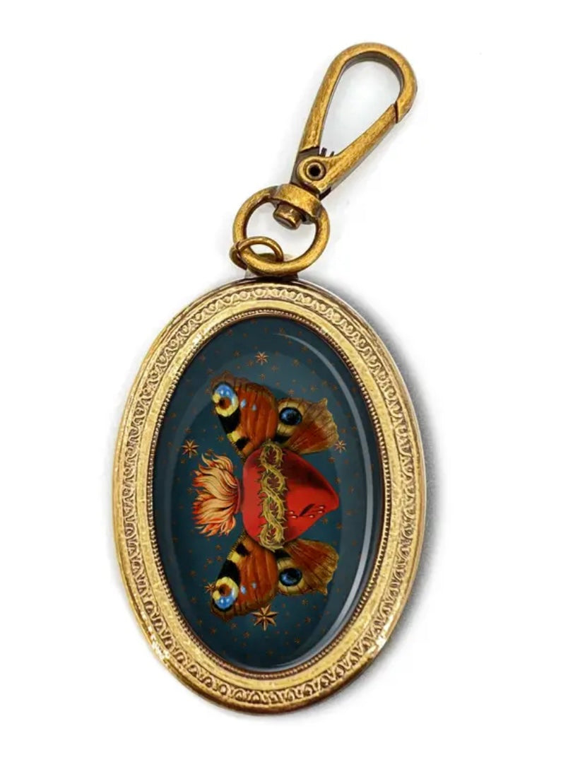 Portachiavi papillon cuore Vogliobene