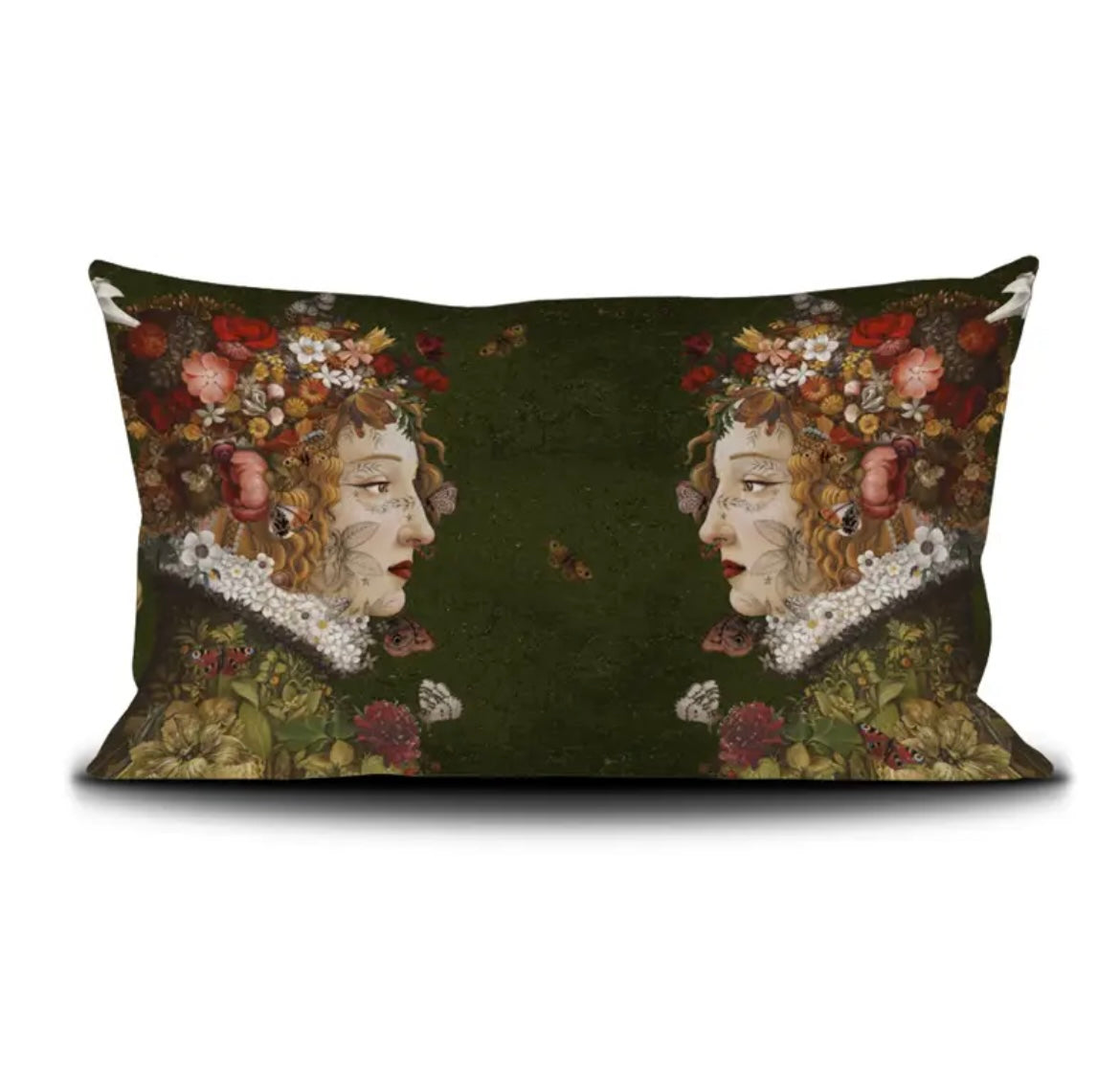 Cuscino Flora rettangolare 40 x 65 Vogliobene art