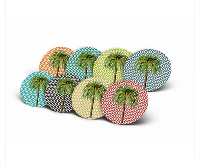 Set di 8 sottopiatti cm 34 Ibiza Palma