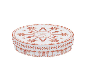 Set 4 Piattini dolce exotic orange