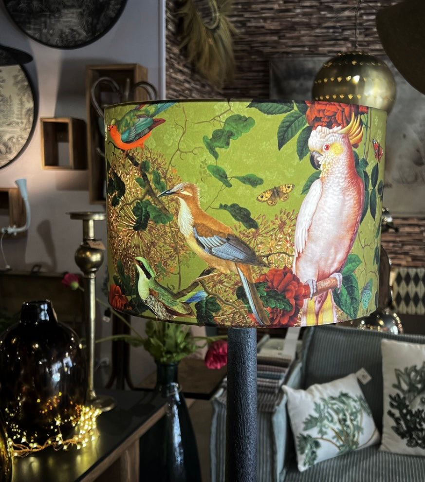 Paralume cilindrico senza frangia Rio