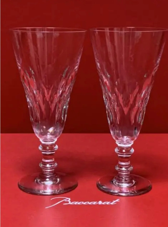 Flute Armagnac Baccarat, set di due