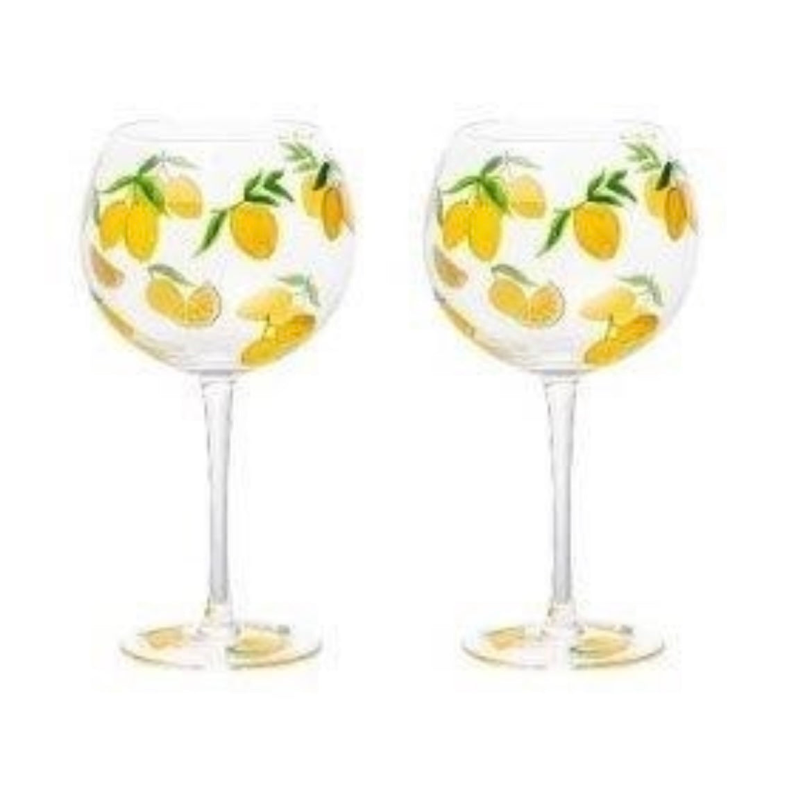 Set due calici Frutta fresca Limoni