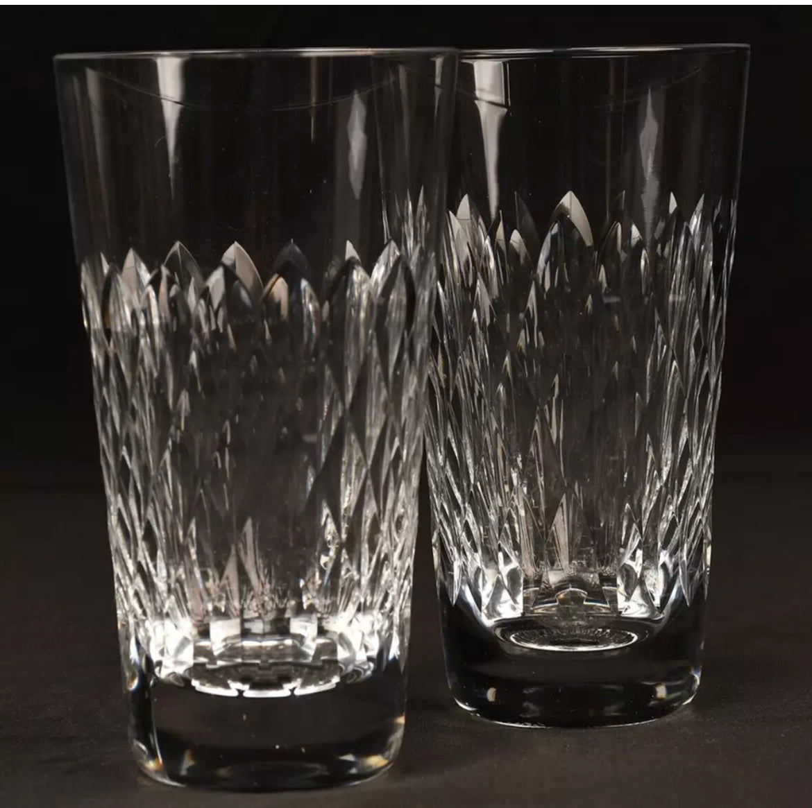 Bicchieri whisky bibita Armagnac Baccarat , set di due