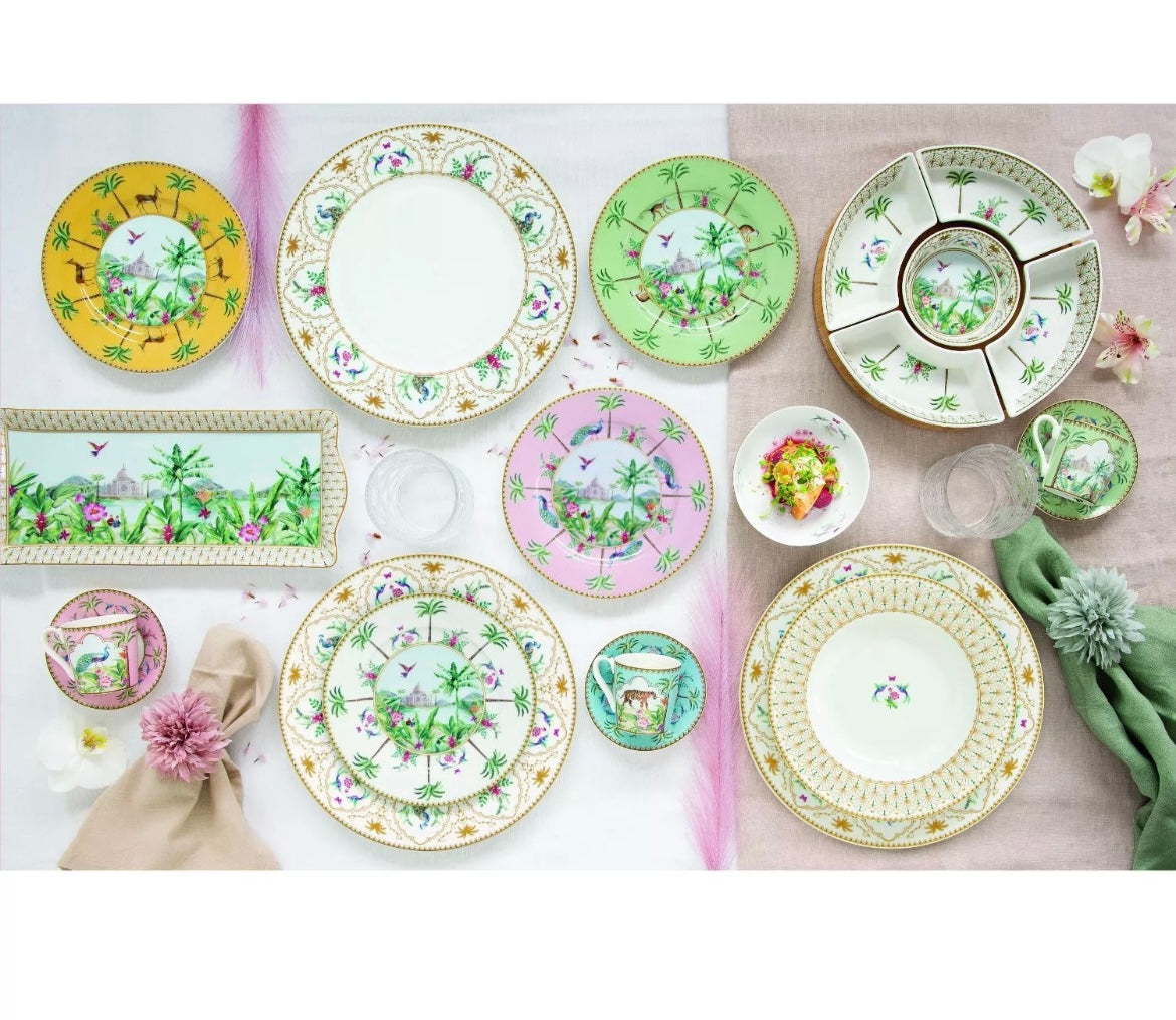 Piatto torta Paradise Sauvage con pala con confezione regalo Easy Life