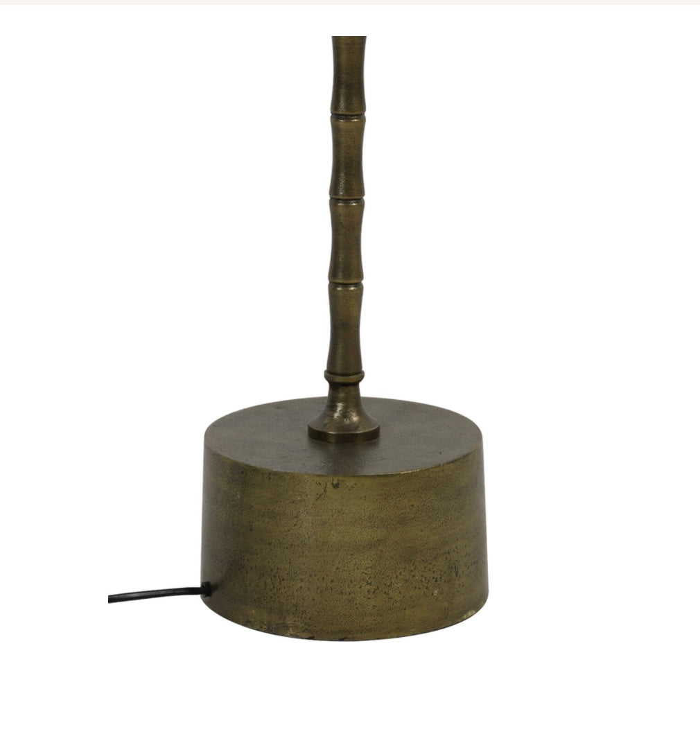 Base lampada da terra Palme oro scuro cm 146 x 25