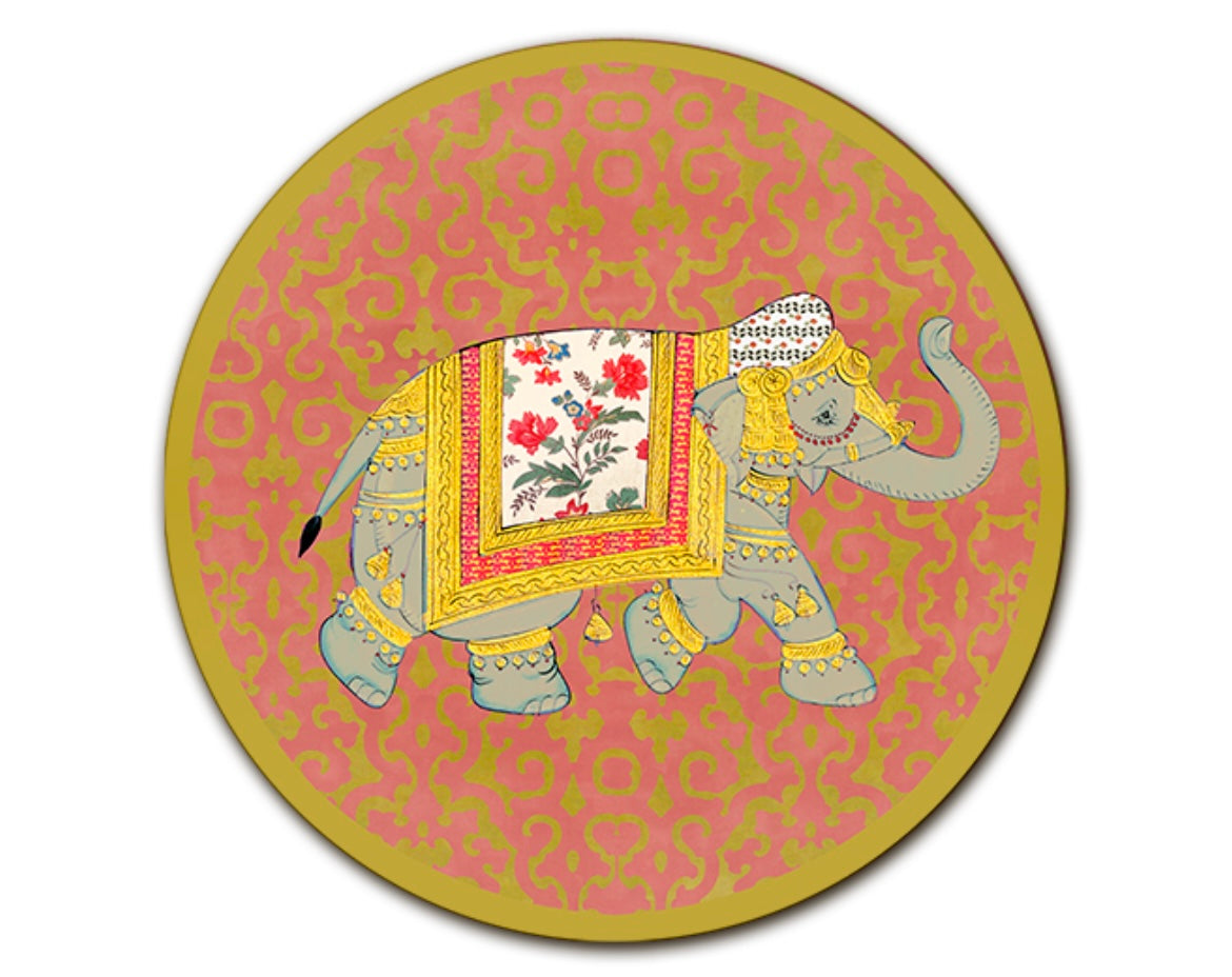 Sottopiatto Elephanta arancio