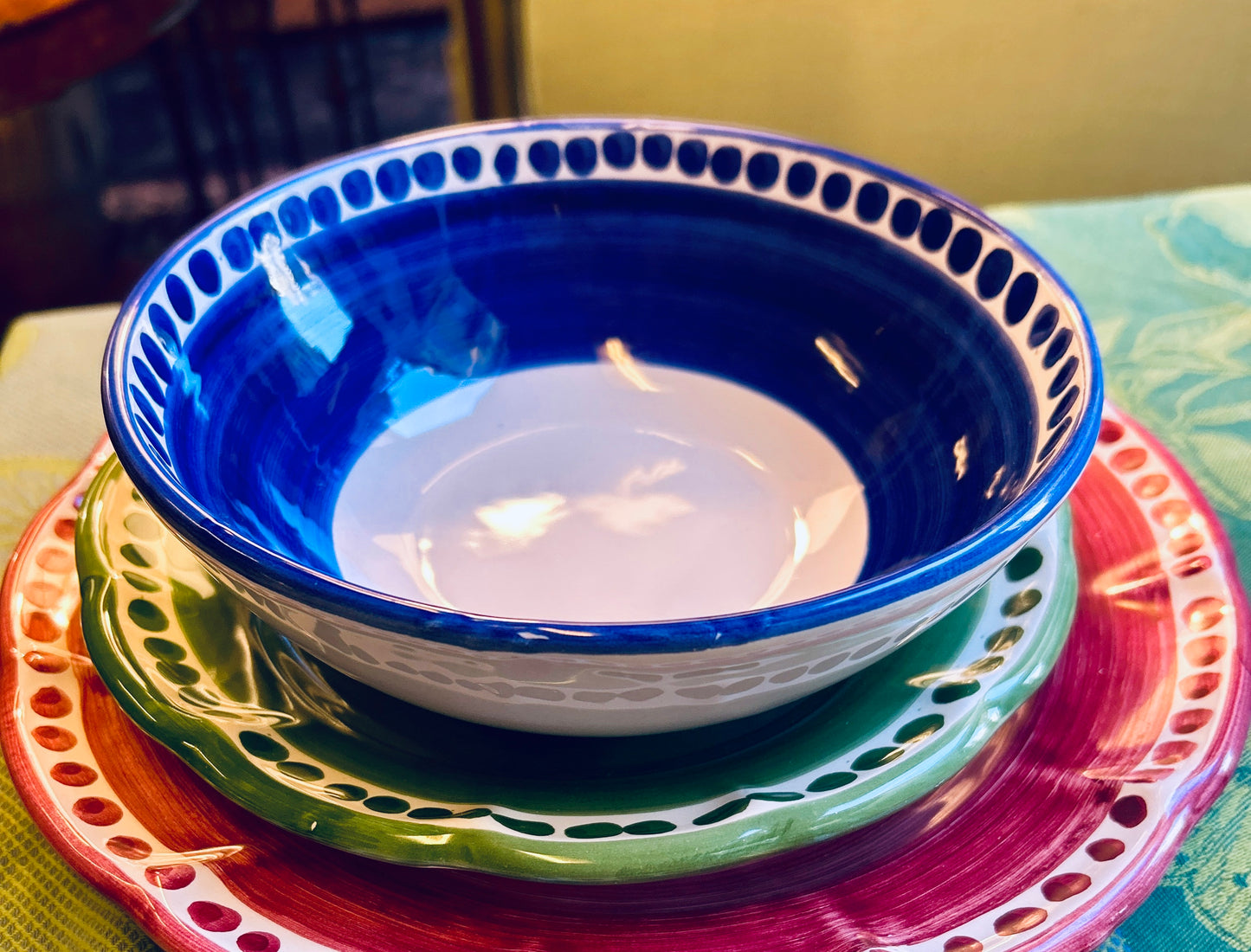 Coppetta I colorati Wftb blu cm 18