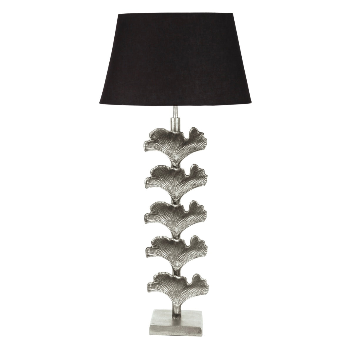 Base lampada Gingko argento