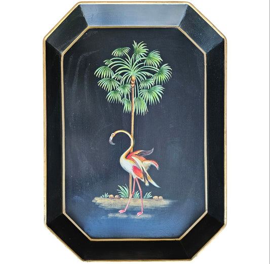 Vassoio rettangolare Les Ottomans flamingo