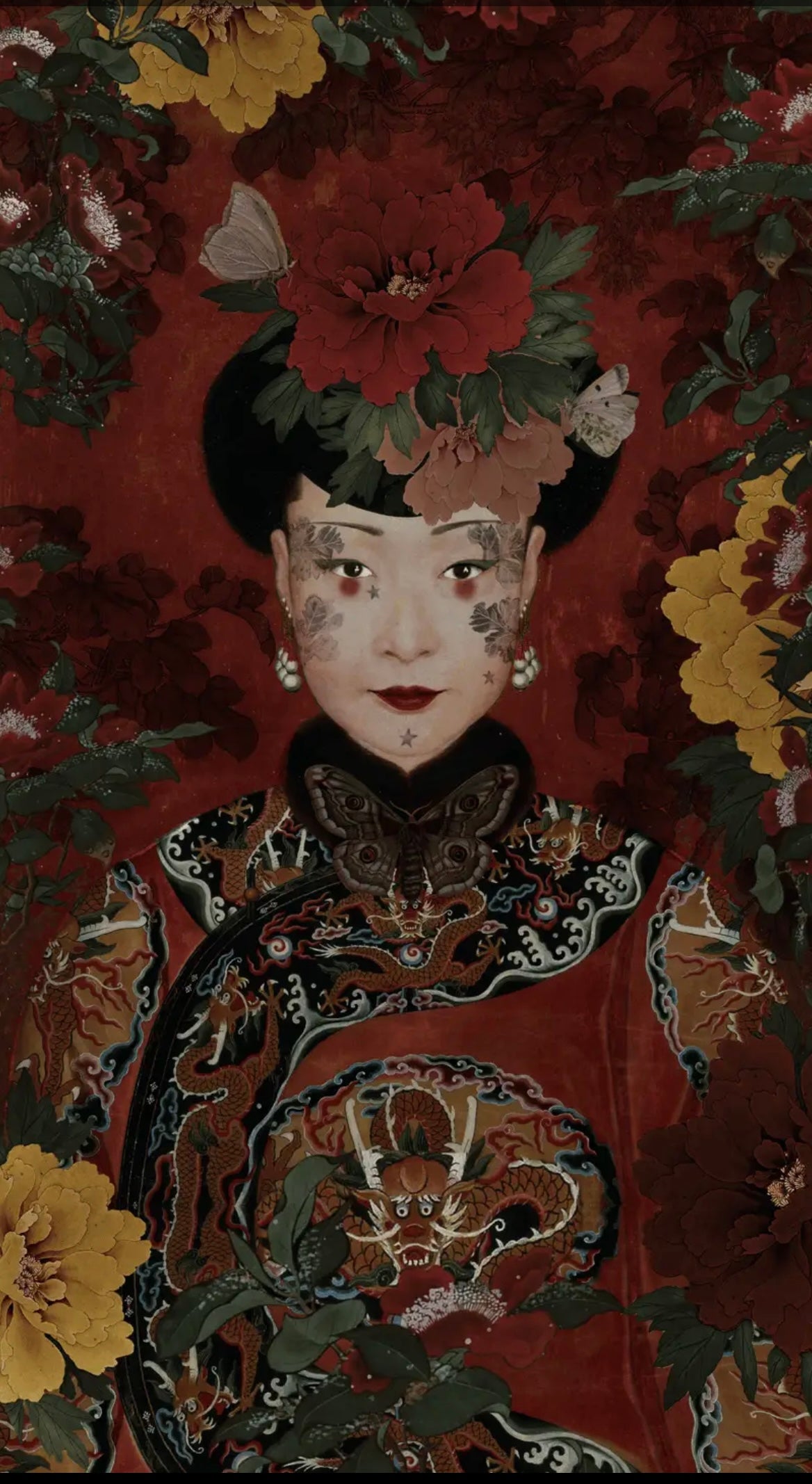 Pannello in velluto imperatrice Vogliobene art