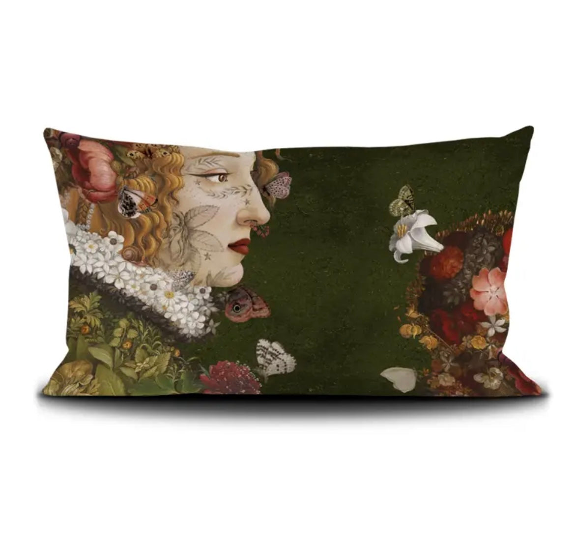 Cuscino Flora rettangolare 40 x 65 Vogliobene art