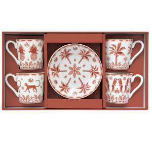 Set 4 tazze caffe ‘ exotic orange