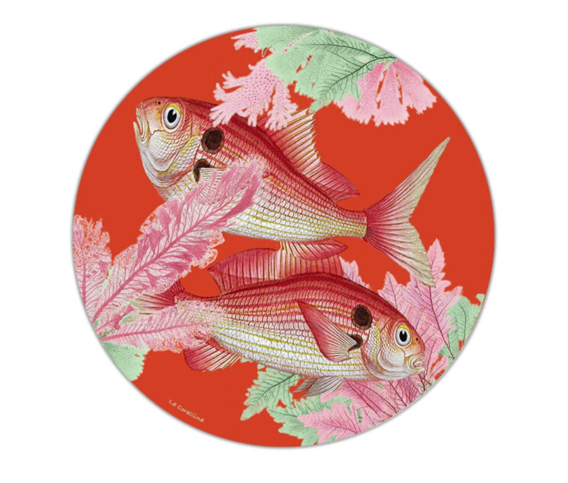 Sottopiatto pesci N 2