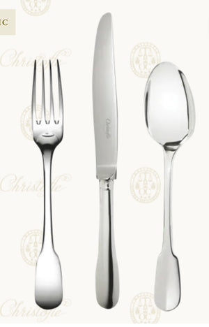 Posate Cluny Christofle argento,set forchetta coltello cucchiaio. 6 set