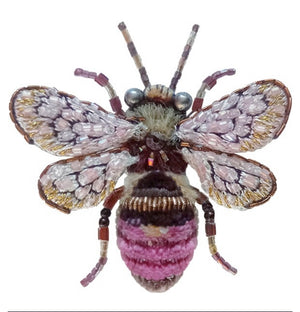 Spilla fatta a mano Bombo rosa Trovelore