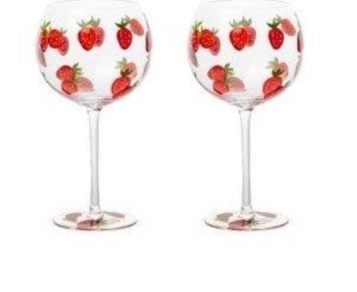 Set due calici Fruttafresca fragola