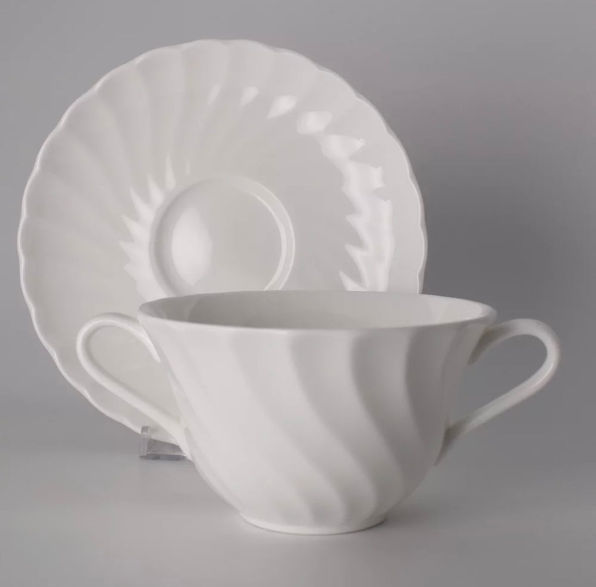 Wedgwood Candlelight “Tazza da brodo 250 ml con piattino”