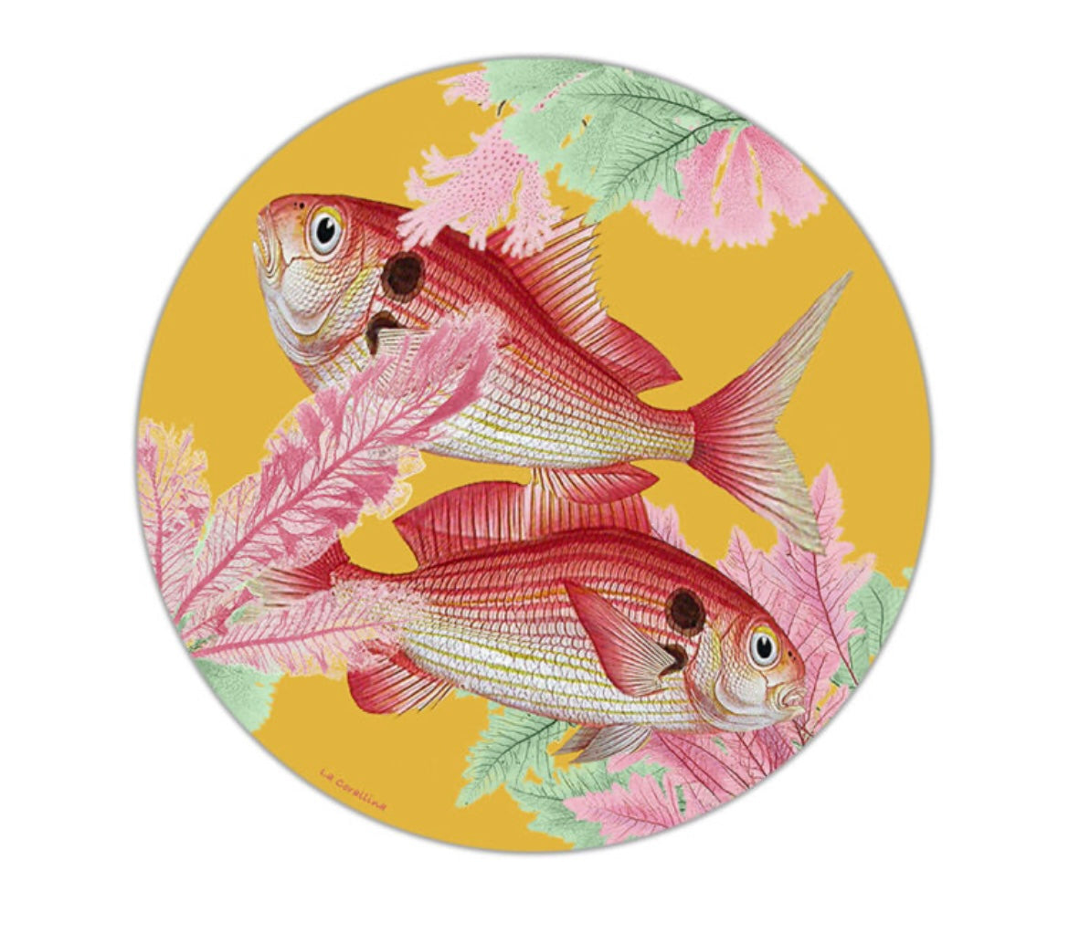 Sottopiatto pesci N 1