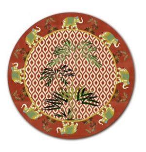 Sottopiatto Ceylon rosso cm 34