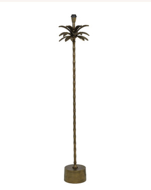 Base lampada da terra Palme oro scuro cm 146 x 25