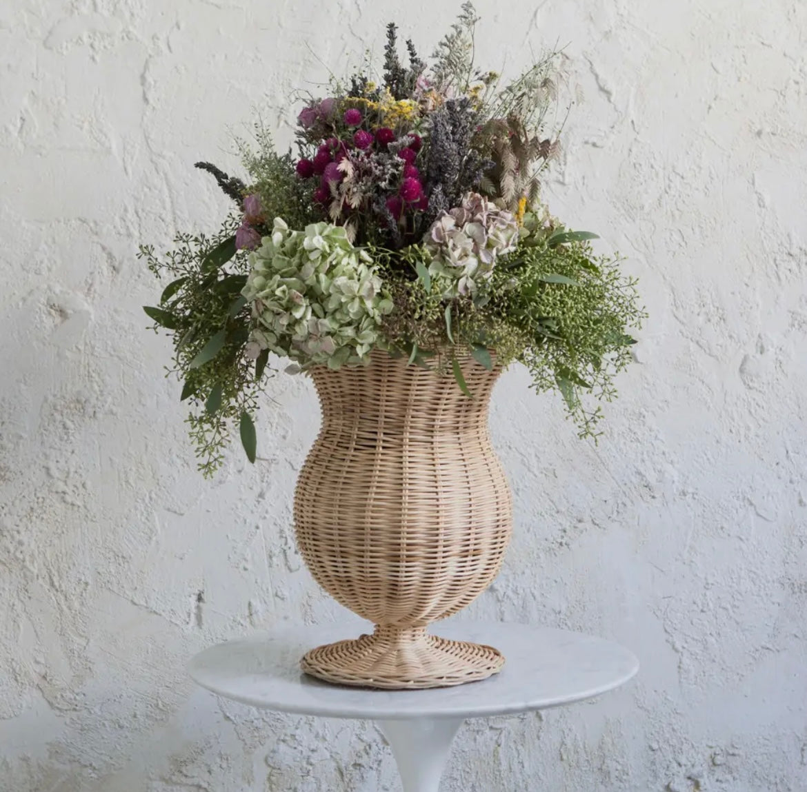 Vaso in rattan Olympia