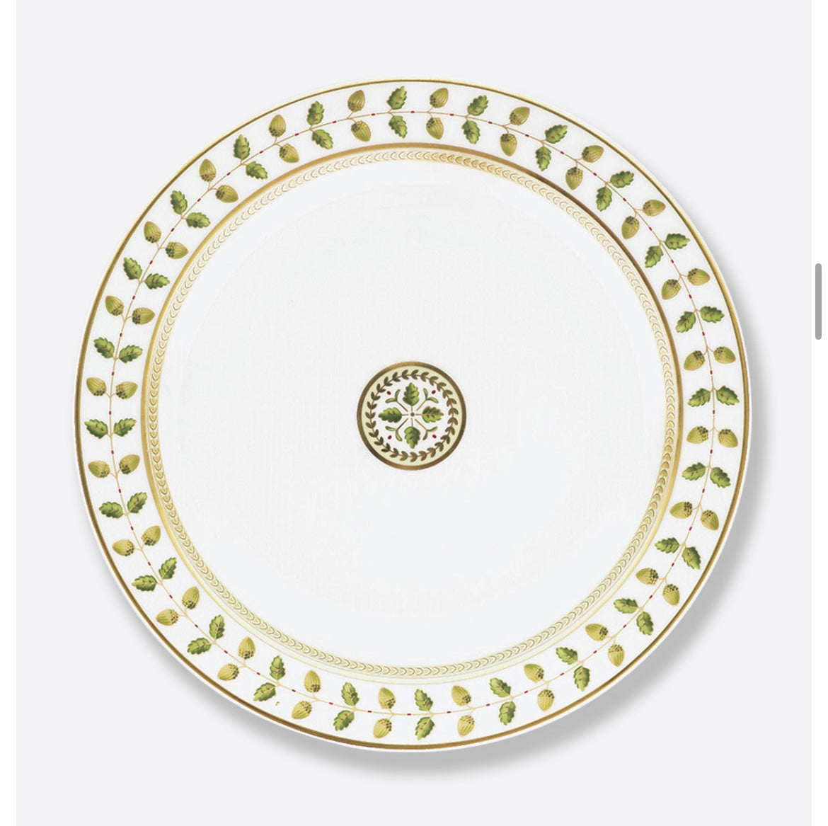Piatto rotondo fondo Bernardaud Costance