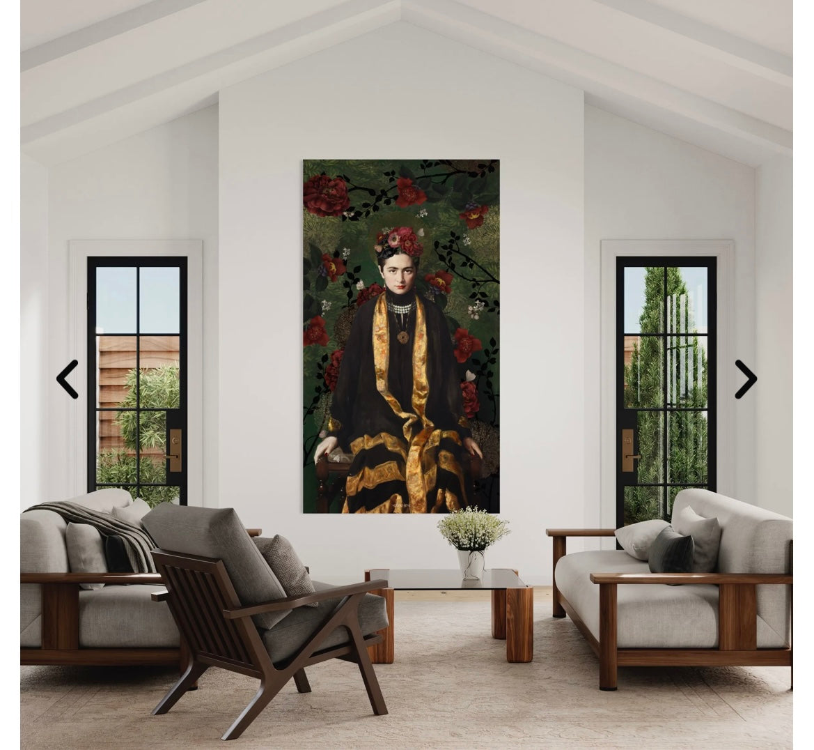 CarmenVobene velvet wall panel