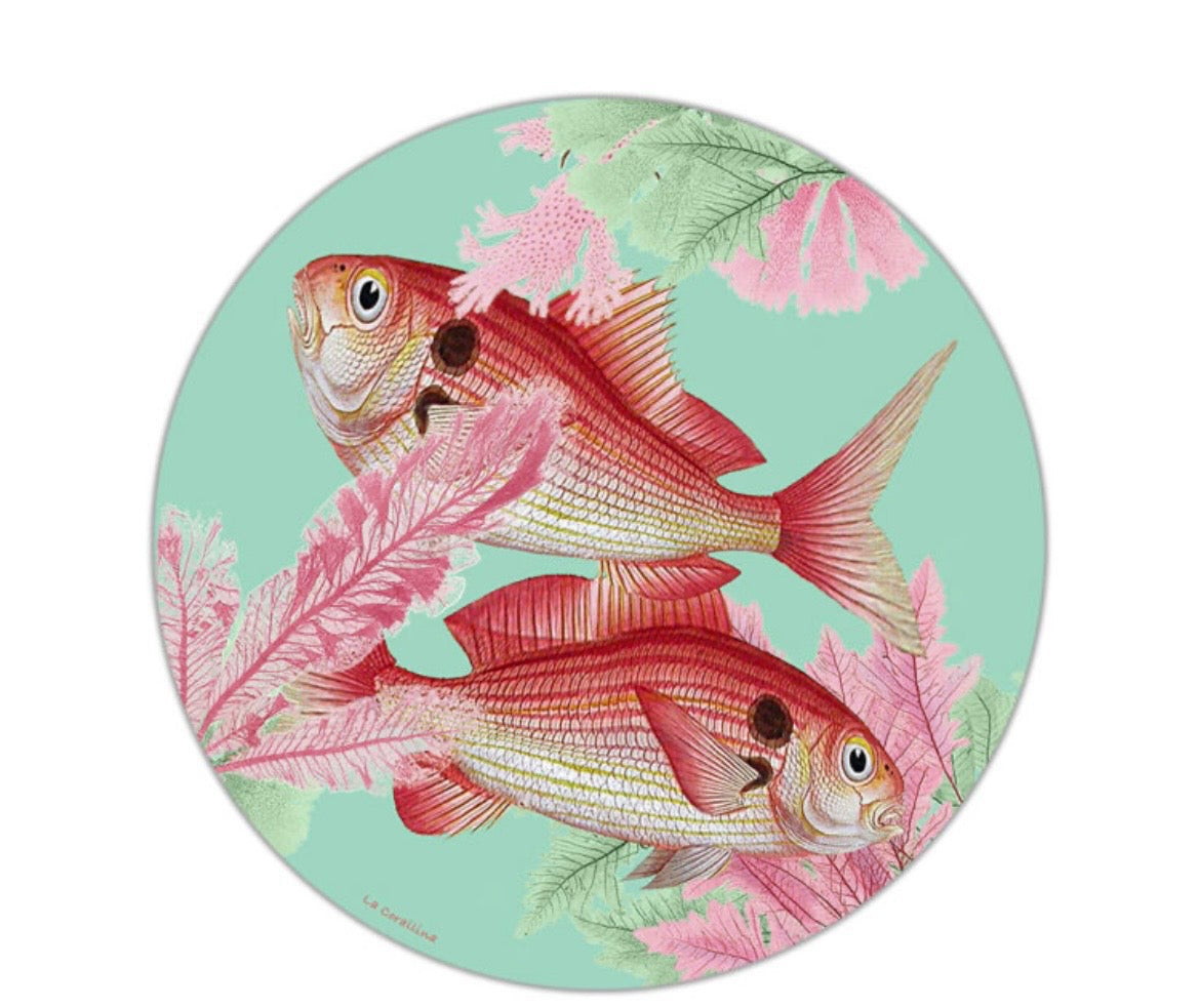 Sottopiatto pesci n 8