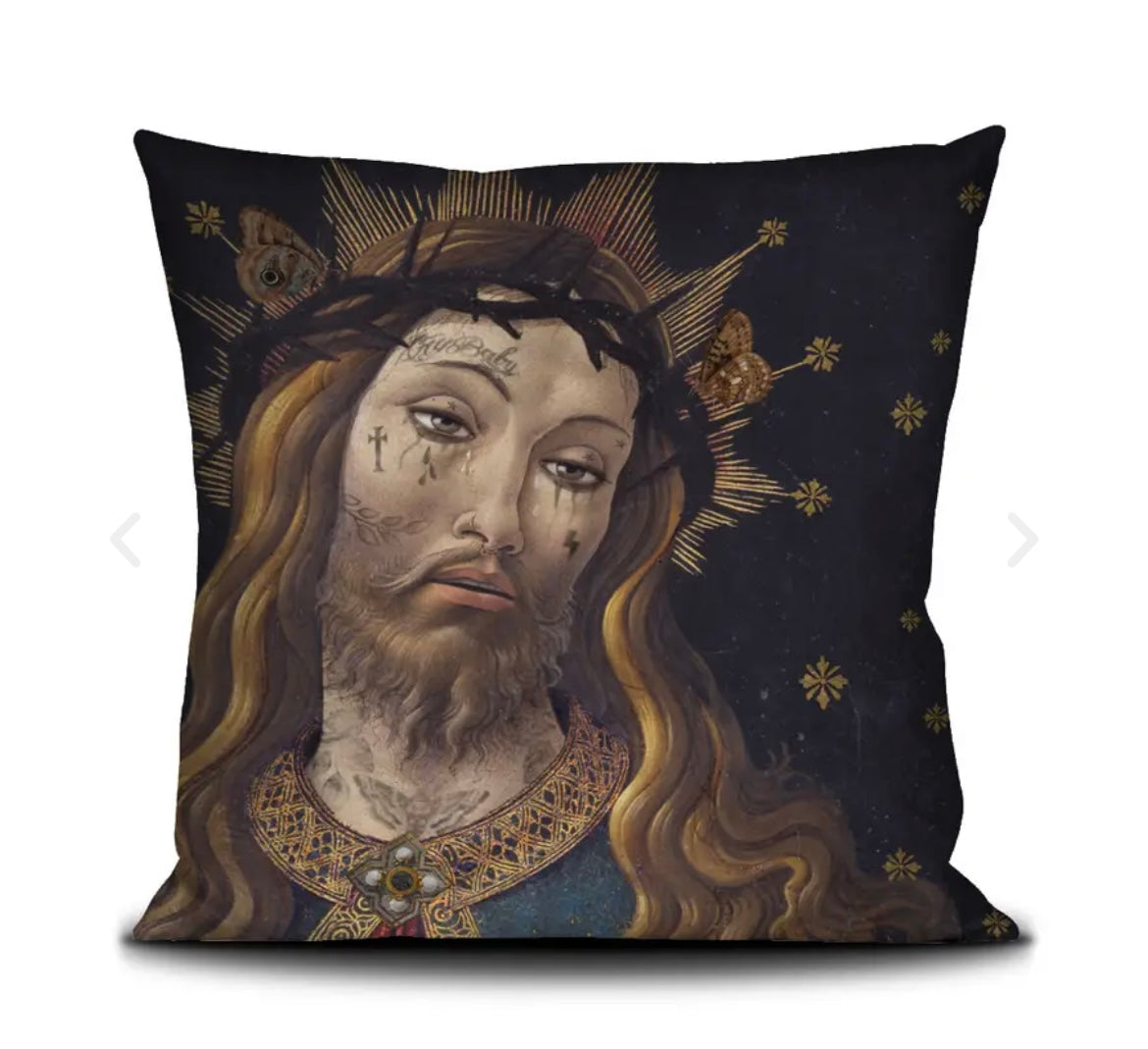 Cuscino quadrato Jesus Voglio Bene Art
