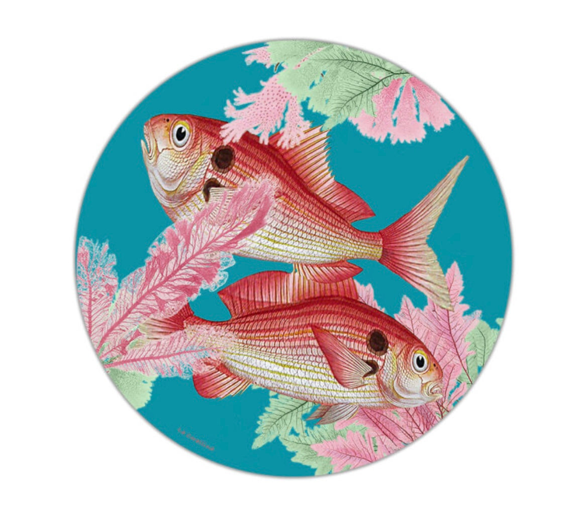 Sottopiatto pesci N 6