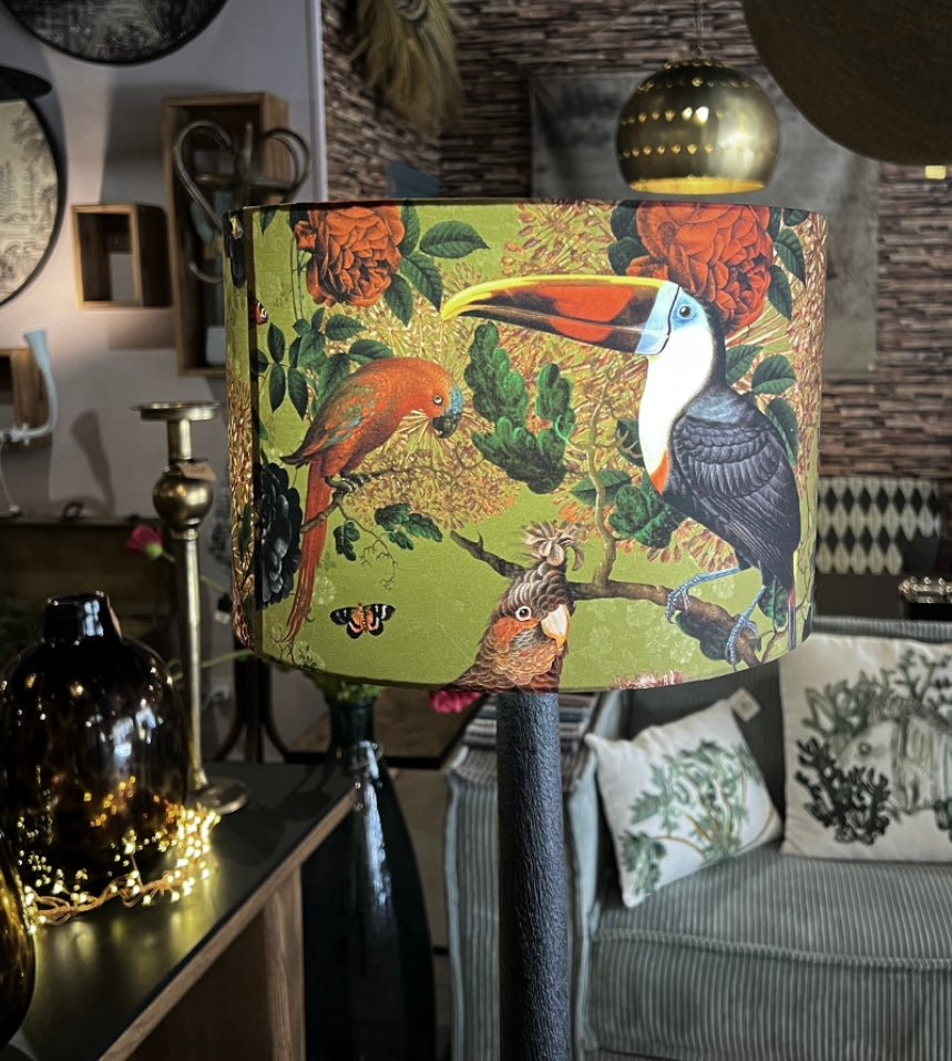 Paralume cilindrico senza frangia Rio