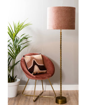 Lampada da terra Ø20x133 cm MOLIKO bronzo anticato
