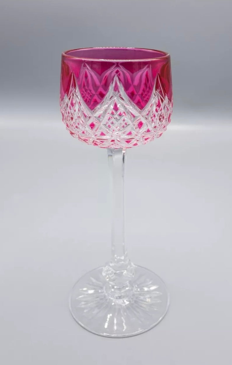 Bicchiere vino fine rosso Colbert Baccarat