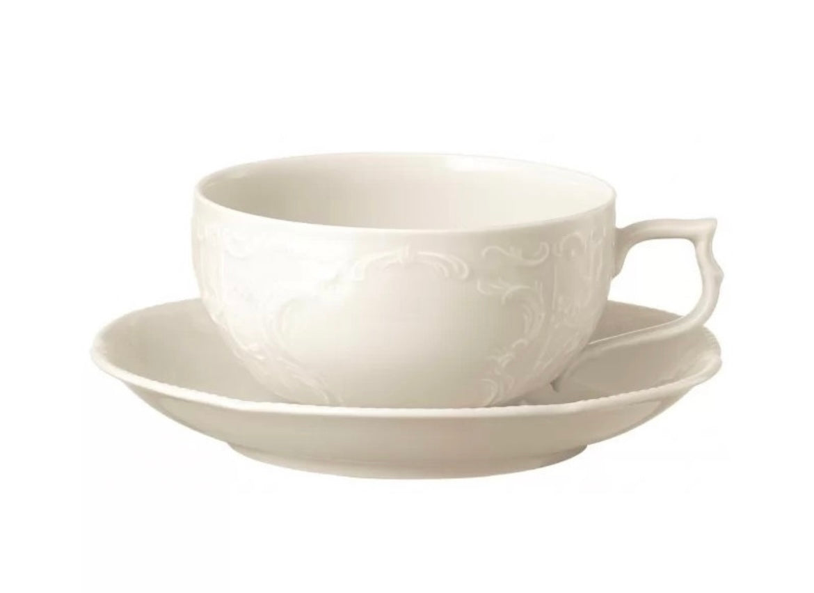 Tazza te con piattino Sanssouci avorio Rosenthal