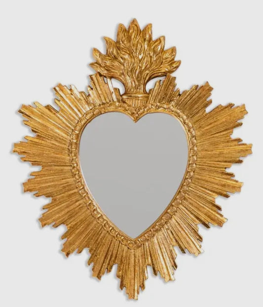 Specchio piccolo dorato
Sacro cuore