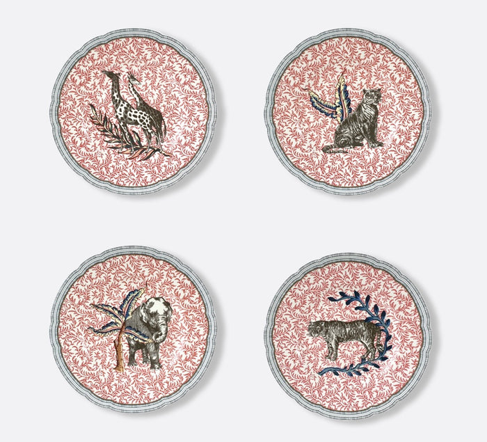 Piatti frutta Braquenie Bernardaud . set di 4